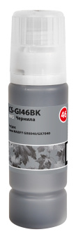 Чернила Cactus CS-GI46BK черный пигментный135мл для Canon MAXIFY GX6040/GX7040 - купить недорого с доставкой в интернет-магазине