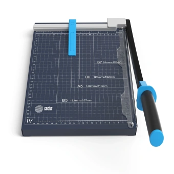 Резак сабельный Cactus CS-CUT-GM412 A4/12лист./320мм/автоприжим/защитный экран - купить недорого с доставкой в интернет-магазине