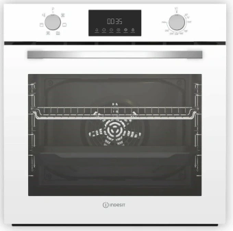 Духовой шкаф Электрический Indesit IFE 3644 WH белый - купить недорого с доставкой в интернет-магазине