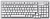 Клавиатура Logitech K868 механическая белый USB беспроводная BT/Radio (920-013913)