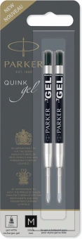 Стержень гелевый Parker Z10 (1950362) M 0.7мм черные чернила для ручек шариковых блистер (2шт) - купить недорого с доставкой в интернет-магазине
