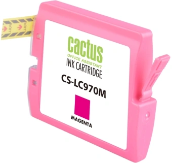 Картридж струйный Cactus CS-LC970M пурпурный (20мл) для Brother MFC-260c/235c/DCP-150c/135c с чипом - купить недорого с доставкой в интернет-магазине