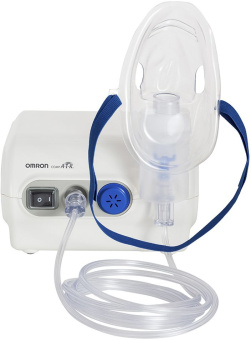 Ингалятор Omron NE-C28 Plus (NE-C28P-RU) компрессорный стационарный белый - купить недорого с доставкой в интернет-магазине