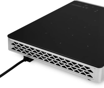 Плита Инфракрасная Kitfort КТ-146 черный/серебристый стеклокерамика (настольная) - купить недорого с доставкой в интернет-магазине