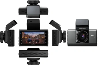 Видеорегистратор TrendVision Online Air 4G черный 1080x1920 1080p 160гр. GPS Allwinner V853 - купить недорого с доставкой в интернет-магазине
