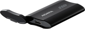 Накопитель SSD A-Data USB-C 500GB SD810-500G-CBK SD810 черный - купить недорого с доставкой в интернет-магазине
