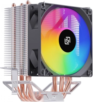 Устройство охлаждения(кулер) Оклик OG-CPC130FRGB-1 RGB Soc-AM4/1151/1200 черный 3-pin 18-23dB Al+Cu 130W 453gr Ret - купить недорого с доставкой в интернет-магазине