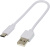Кабель Digma TYPE-C-0.15M-WH USB (m)-USB Type-C (m) 0.15м белый - купить недорого с доставкой в интернет-магазине