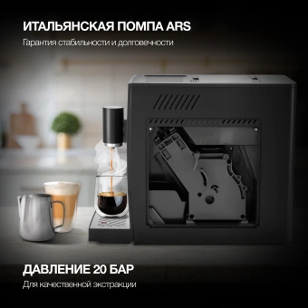 Кофемашина Hyundai HAM-4402 1350Вт черный - купить недорого с доставкой в интернет-магазине