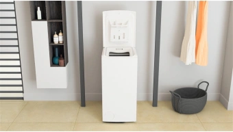 Стиральная машина Whirlpool TDLR 7231BS EU пан.англ. класс: D загр.вертикальная макс.:7кг белый инвертор - купить недорого с доставкой в интернет-магазине