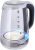 Чайник электрический Hyundai HYK-G8880 2л. 2200Вт серый/серебристый корпус: стекло - купить недорого с доставкой в интернет-магазине