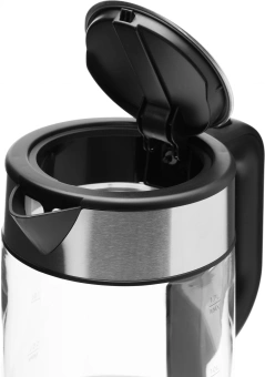 Чайник электрический Xiaomi Electric Glass Kettle RU 1.7л. 2200Вт прозрачный/черный корпус: стекло/пластик (BHR7490RU) - купить недорого с доставкой в интернет-магазине