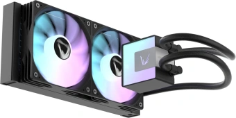 Система водяного охлаждения Formula Ice Jet Glow 240 ARGB Soc-AM5/AM4/1200/2066/1700/1851 черный 4-pin 1-27.2dB Al+Cu 310W Ret (ICE JET GLOW 240 BK) - купить недорого с доставкой в интернет-магазине