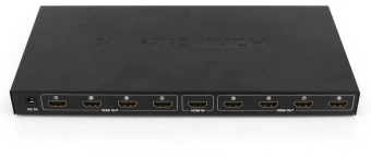 Сплиттер аудио-видео Premier 5-872-8 HDMI (f)/8xHDMI (f) черный - купить недорого с доставкой в интернет-магазине
