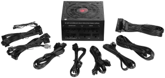 Блок питания Bloody ATX 750W BD-PS750G 80+ gold (20+4pin) APFC 120mm fan color LED 6xSATA Cab Manag RTL - купить недорого с доставкой в интернет-магазине