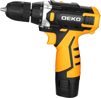 Дрель-шуруповерт Deko DKCD12V аккум. патрон:быстрозажимной (кейс в комплекте) (083-1006) - купить недорого с доставкой в интернет-магазине