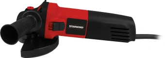 Углошлифовальная машина Starwind AG125E-850 850Вт 11000об/мин рез.шпин.:M14 d=125мм - купить недорого с доставкой в интернет-магазине