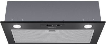 Вытяжка встраиваемая Maunfeld Crosby Light C 60 черный управление: ползунковое (1 мотор) - купить недорого с доставкой в интернет-магазине