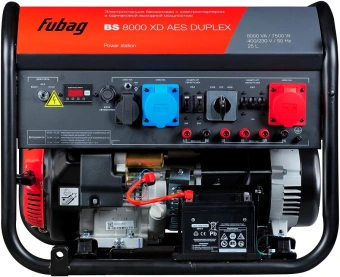 Генератор Fubag BS BS 8000 XD AES Duplex 8кВт - купить недорого с доставкой в интернет-магазине