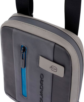 Сумка мужская Piquadro Urban CA3084UB00/NGR черная/серая натур.кожа - купить недорого с доставкой в интернет-магазине