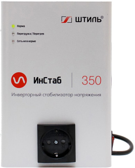 Стабилизатор напряжения Штиль ИнСтаб IS350 300Вт 350ВА серый - купить недорого с доставкой в интернет-магазине