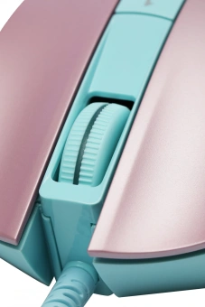 Мышь A4Tech Bloody L65 Max розовый/голубой оптическая 12000dpi USB 6but (L65 MAX/SKY PINK) - купить недорого с доставкой в интернет-магазине