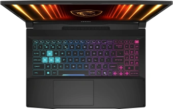 Ноутбук MSI Katana 15 HX B14WFK-1065XRU Core i5 14450HX 16Gb SSD512Gb NVIDIA GeForce RTX 5060 8Gb 15.6" IPS FHD (1920x1080) FreeDOS black WiFi BT Cam (9S7-1587C1-1065) - купить недорого с доставкой в интернет-магазине