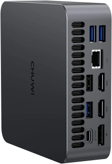 ПК Мини Chuwi AuBox X Core Ultra 5 226V (2.1) 16Gb SSD512Gb ARC 130V Windows 11 Pro 2.5xGbitEth WiFi BT 100W серый - купить недорого с доставкой в интернет-магазине