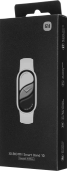 Фитнес-трекер Xiaomi Smart Band 10 AMOLED корп.:белый рем.:белый (BHR07Y5GL) - купить недорого с доставкой в интернет-магазине
