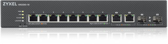 Коммутатор Zyxel GS2220-10-EU0101F (L2) 10x1Гбит/с 2xКомбо(1000BASE-T/SFP) управляемый - купить недорого с доставкой в интернет-магазине