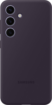 Чехол (клип-кейс) Samsung для Samsung Galaxy S24 Silicone Case S24 темно-фиолетовый (EF-PS921TEEGRU) - купить недорого с доставкой в интернет-магазине