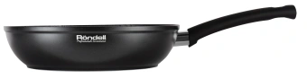 Сковорода Rondell Mustang RDA-598 круглая 26см покрытие: Xylan Plus ручка несъемная (без крышки) черный - купить недорого с доставкой в интернет-магазине