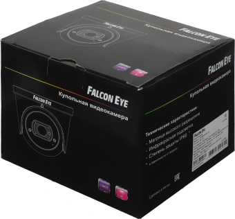 Камера видеонаблюдения аналоговая Falcon Eye FE-MHD-DV5-35 2.8-12мм HD-CVI HD-TVI цв. корп.:белый - купить недорого с доставкой в интернет-магазине