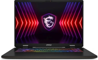 Ноутбук MSI Sword 16 HX B14VFKG-202US Core i7 14650HX 16Gb SSD1Tb NVIDIA GeForce RTX4060 8Gb 16" IPS FHD+ (1920x1200) Windows 11 Home Multi Language grey space WiFi BT Cam (9S7-15P214-202) - купить недорого с доставкой в интернет-магазине