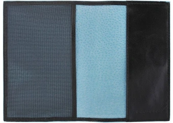 Обложка для паспорта Piquadro Blue Square PP5255B2/N черный натур.кожа - купить недорого с доставкой в интернет-магазине