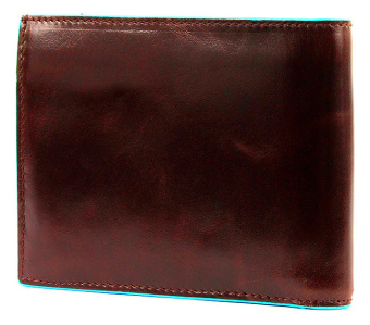 Кошелек мужской Piquadro Blue Square PU1240B2R/MO коричневый натур.кожа - купить недорого с доставкой в интернет-магазине