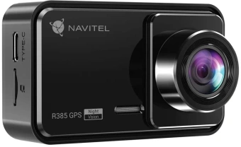 Видеорегистратор Navitel R385 GPS черный 1440x2560 1440p 140гр. GPS CV7327 - купить недорого с доставкой в интернет-магазине
