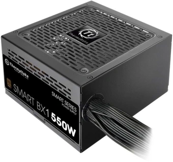 Блок питания Thermaltake ATX 550W Smart BX1 SE 80+ bronze (20+4pin) APFC 120mm fan color LED 6xSATA RTL - купить недорого с доставкой в интернет-магазине