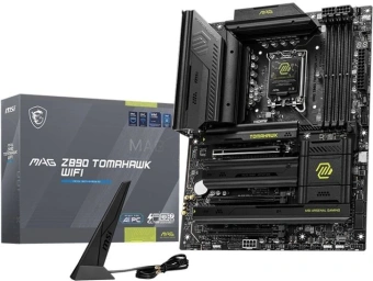 Материнская плата MSI MAG Z890 TOMAHAWK WIFI  Soc-1851 Intel Z890 4xDDR5 ATX AC`97 8ch(7.1) 5Gigabit RAID+HDMI - купить недорого с доставкой в интернет-магазине