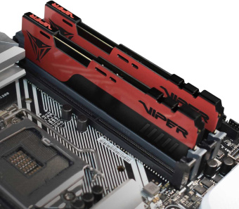 Память DDR4 2x8Gb 4000MHz Patriot PVE2416G400C0K Viper Elite II RTL Gaming PC4-32000 CL20 DIMM 288-pin 1.4В kit с радиатором Ret - купить недорого с доставкой в интернет-магазине