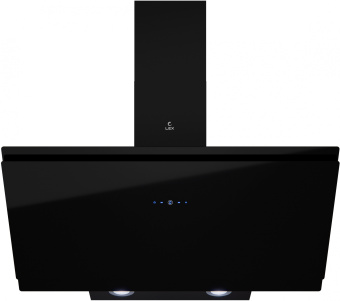 Вытяжка каминная Lex Furia 900 черный управление: сенсорное (1 мотор) - купить недорого с доставкой в интернет-магазине