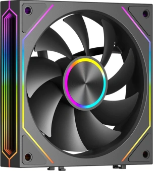 Вентилятор для корпуса PcCooler F3 X120 BK ARGB 120х120x25 черный 4-pin 28.4дБ (F3X120-BKAC012-GL) Ret - купить недорого с доставкой в интернет-магазине