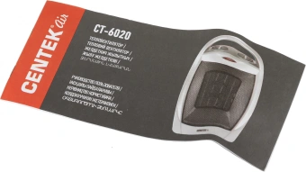 Тепловентилятор Centek CT-6020 1500Вт серый/черный - купить недорого с доставкой в интернет-магазине