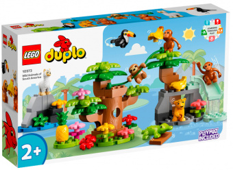 Конструктор Lego Duplo Town Wild Animals of South America пластик (10973) - купить недорого с доставкой в интернет-магазине