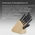 Набор ножей кухон. Victorinox Swiss Classic 6.7193.9 компл.:8предм. ножницы дерево/черный - купить недорого с доставкой в интернет-магазине