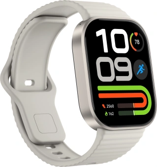 Смарт-часы Xiaomi Redmi Watch 6 Lite 1.96" AMOLED корп.серебристый рем.серый (BHR09CVGL) - купить недорого с доставкой в интернет-магазине