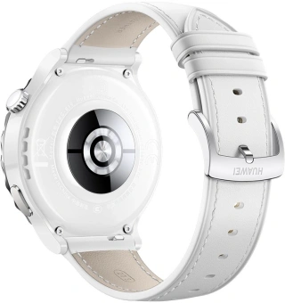 Смарт-часы Huawei Watch GT 3 Pro Frigga-B19V 43мм 1.32" AMOLED корп.белый/серебристый рем.белый разм.брасл.:130-190мм (55028857) - купить недорого с доставкой в интернет-магазине