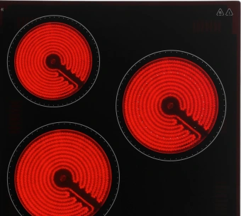 Варочная поверхность Hyundai HHE 4554 BG черный - купить недорого с доставкой в интернет-магазине