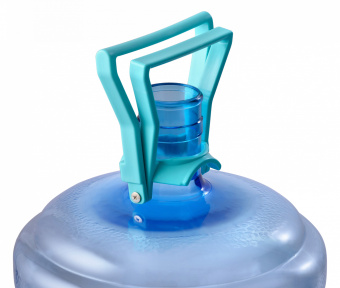 Ручка для 19л бутыли Hotfrost складная голубой - купить недорого с доставкой в интернет-магазине