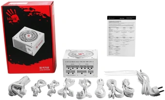 Блок питания Bloody ATX 750W BD-PS750G 80+ gold (20+4pin) APFC 120mm fan 6xSATA Cab Manag RTL - купить недорого с доставкой в интернет-магазине